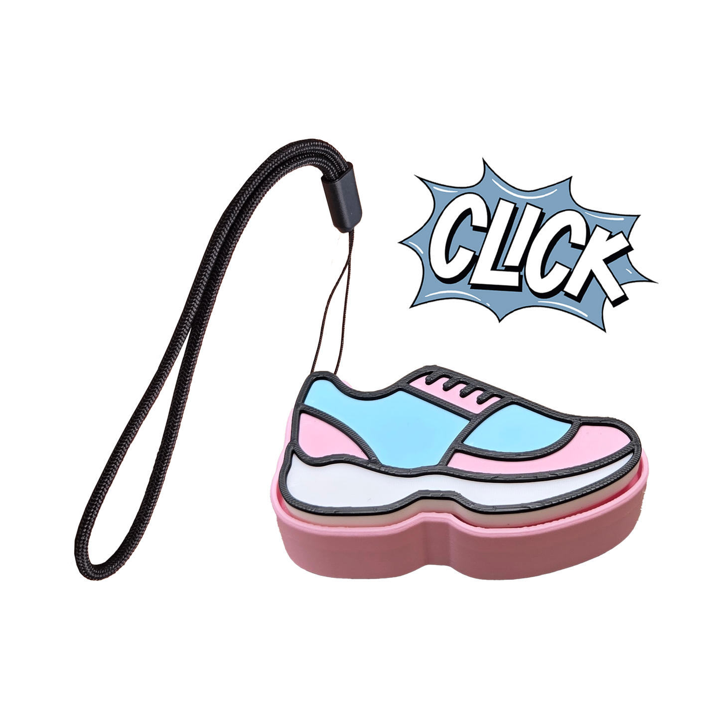 Jouet Clicker en forme de Soulier