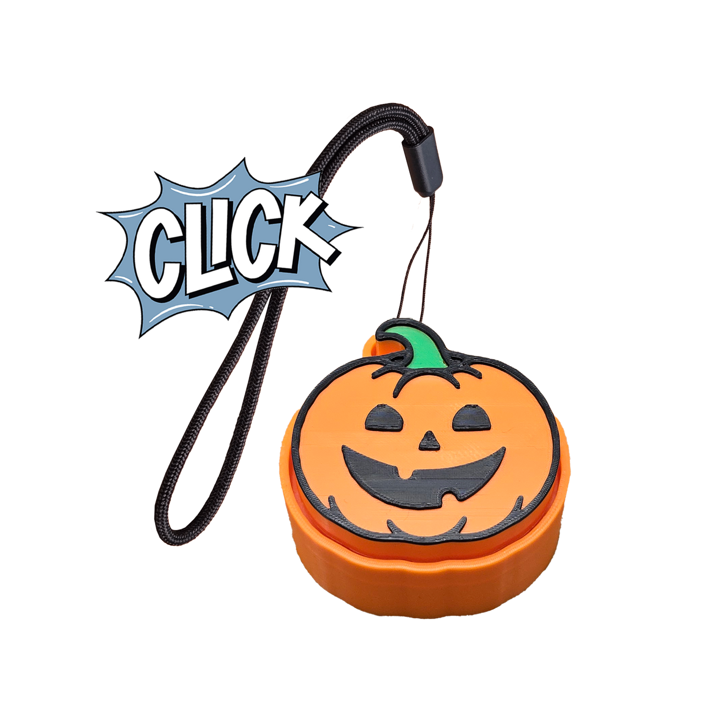 Jouet Clicker en forme de Citrouille