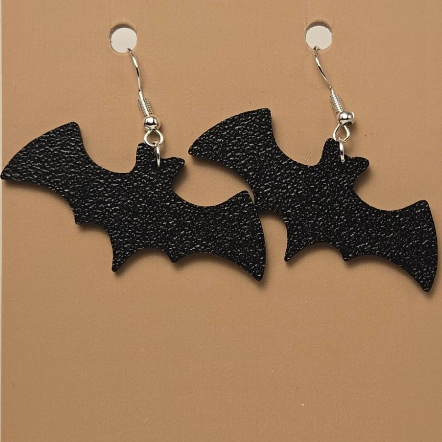 Boucle d'oreille en forme de Chauve-Souris avec crochets hypoallergéniques sans nickel