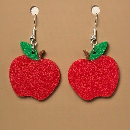 Boucle d'oreille en forme de Pomme