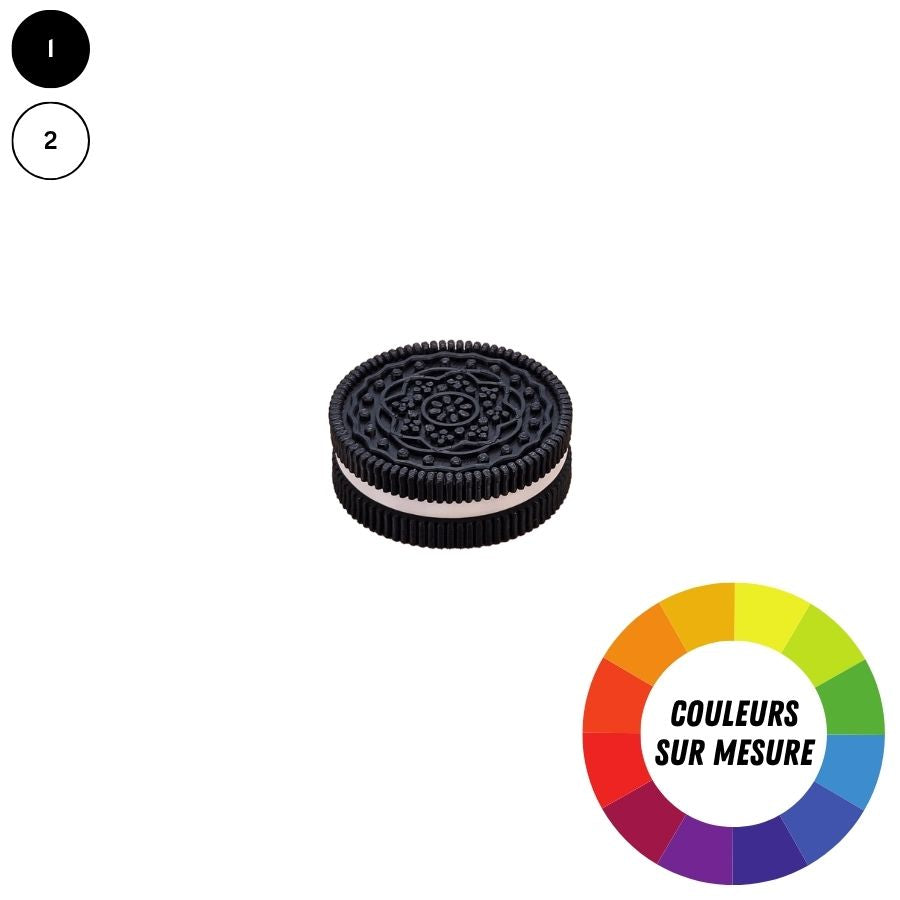 Fidget biscuit aimanté à couleurs sur mesure