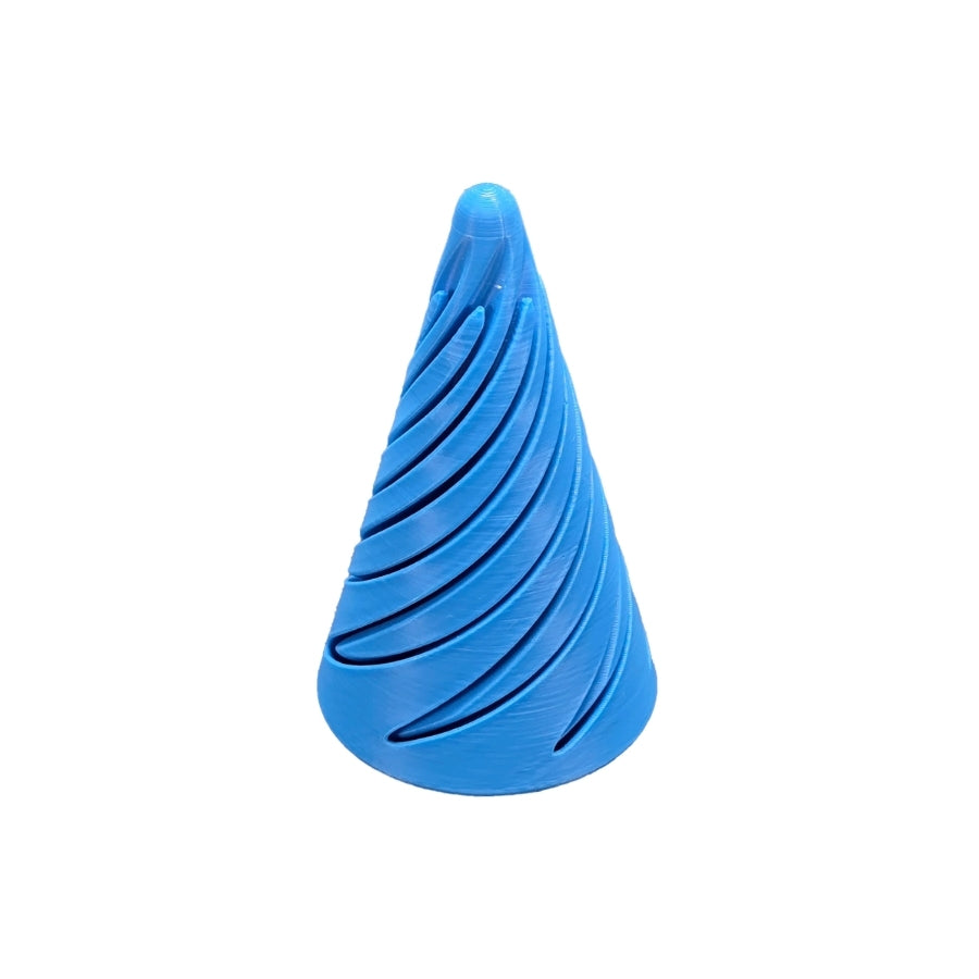 Jouet anti-stress cône en spirale imprimé en 3D, léger et agréable à manipuler