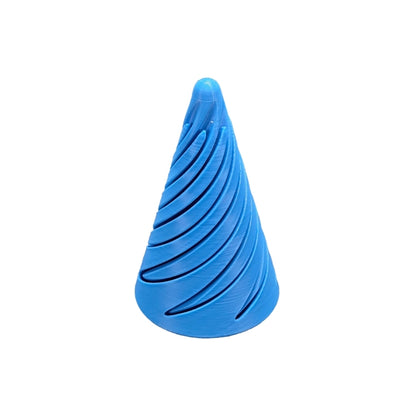 Jouet anti-stress cône en spirale imprimé en 3D, léger et agréable à manipuler