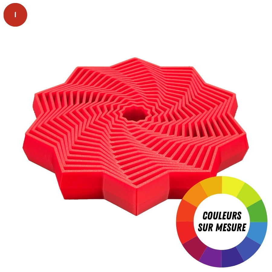 Fidget étoile à 10 pointes à couleurs sur mesure