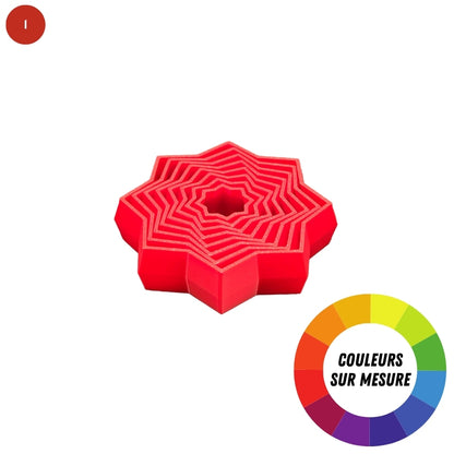 Fidget étoile à 8 pointes à couleurs sur mesure