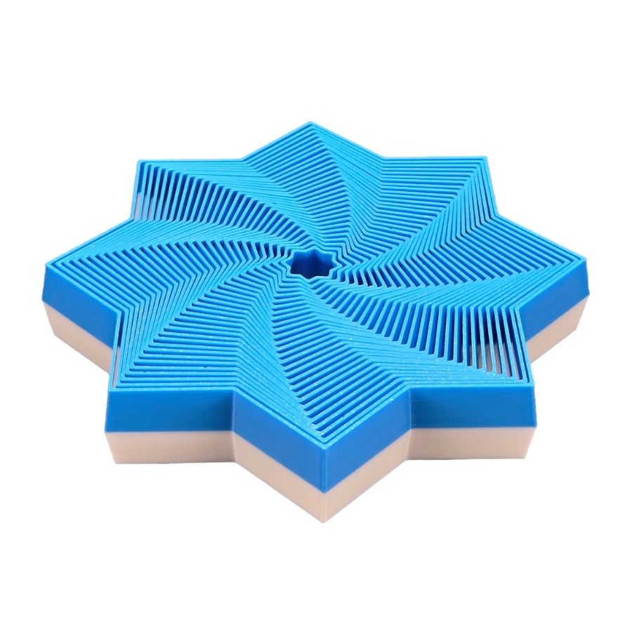 Jouet anti-stress étoiles à 8 pointes imprimé en 3D, agréable à manipuler