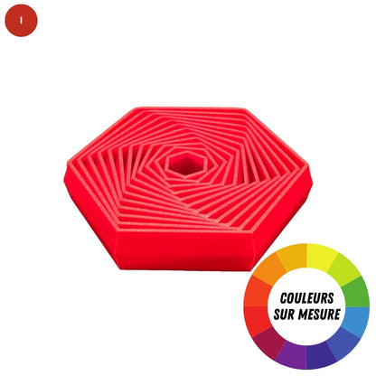 Fidget hexagone à 6 pointes à couleurs sur mesure