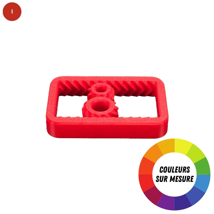 Jouet anti-stress rail d'engrenage