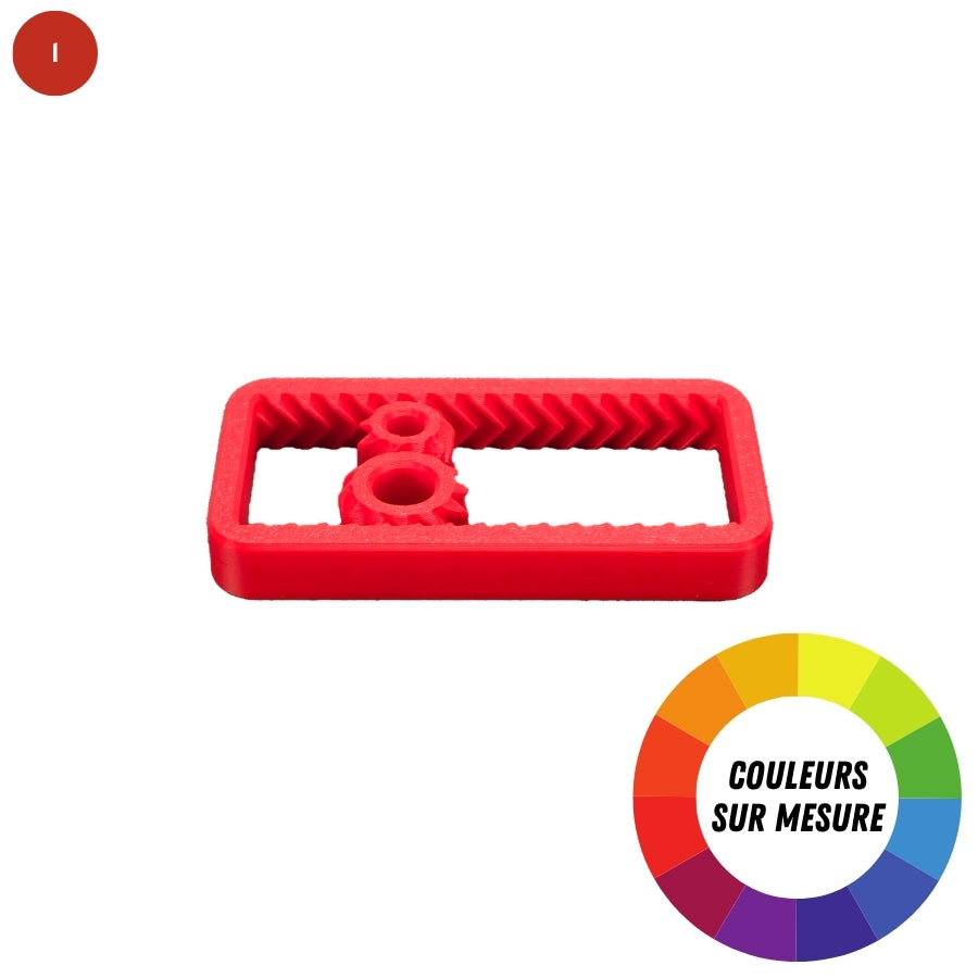 Jouet anti-stress rail d'engrenage