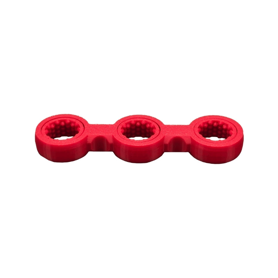 Triple spinner antistress