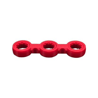 Triple spinner antistress