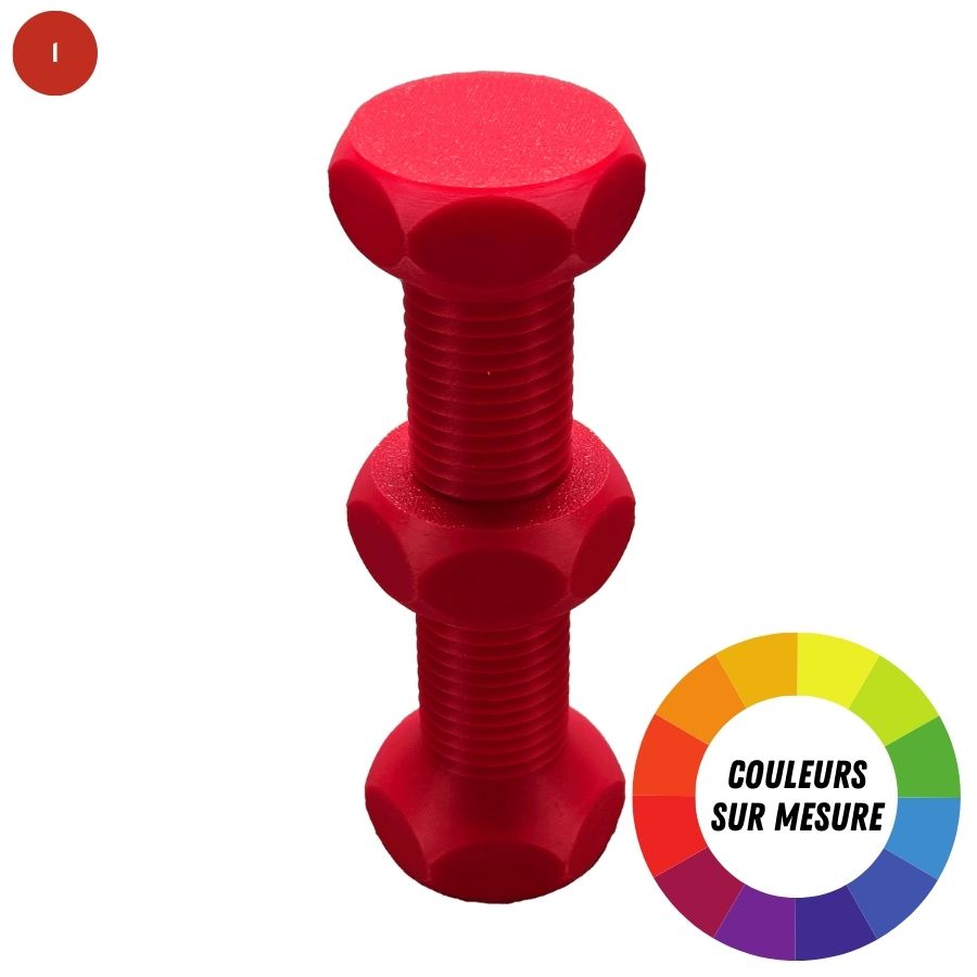 Fidget vis antistress à couleurs sur mesure