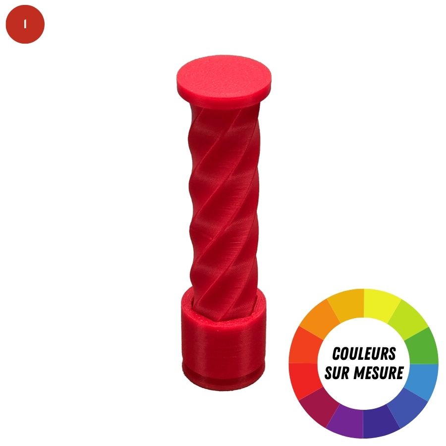 Fidget vis spirale à couleurs sur mesure