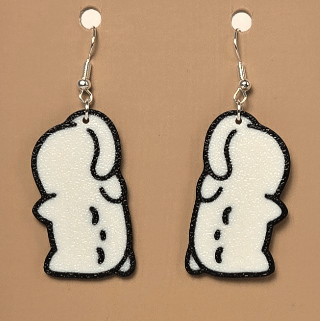 Boucle d'oreille en forme de Chat Dodo - Hypoallergénique