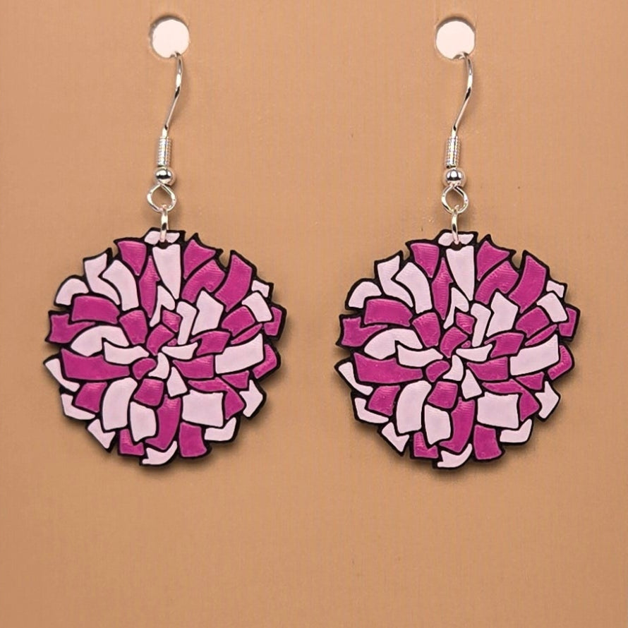 Boucle d'oreille en forme de Pom Pom (Petit) - Hypoallergénique