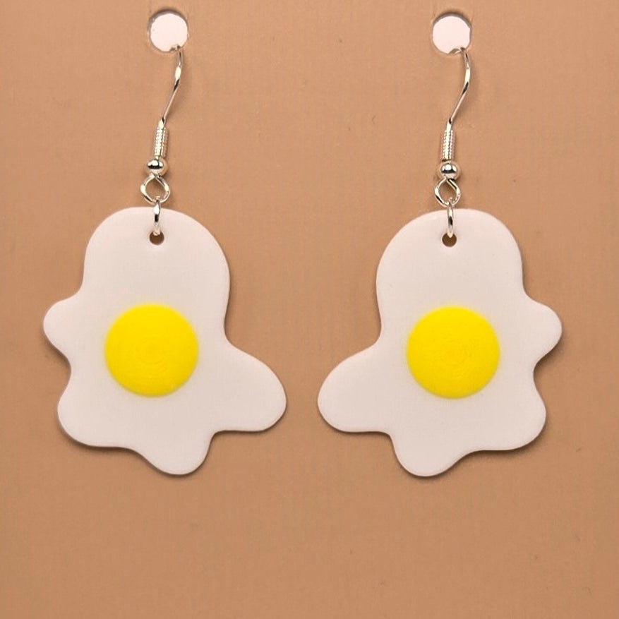 Boucle d'oreille en forme de Œuf - Hypoallergénique