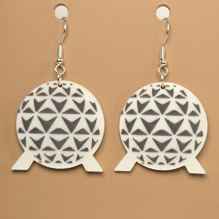 Boucle d'oreille en forme de Vaisseau Spacial Disney - Hypoallergénique