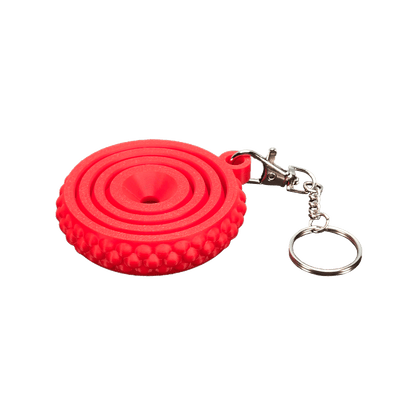 Jouet Anti-Stress - 4 cercles rotatifs - Porte-clés (Grand)