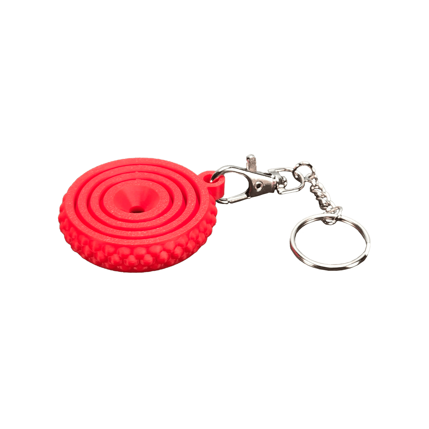 Jouet Anti-Stress - 4 cercles rotatifs - Porte-clés (Petit)