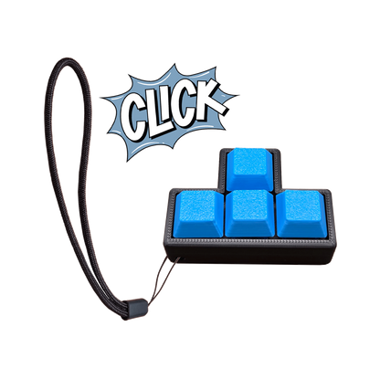 Jouet Clicker en forme T a 4 touches (Trou coin)