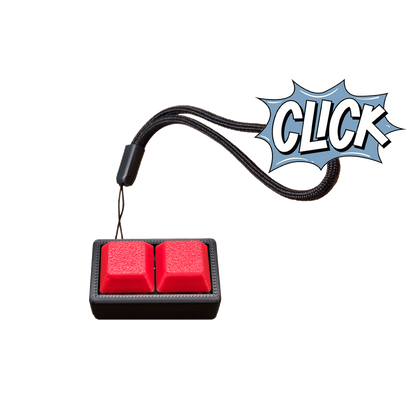 Jouet Clicker en forme de 2 touches