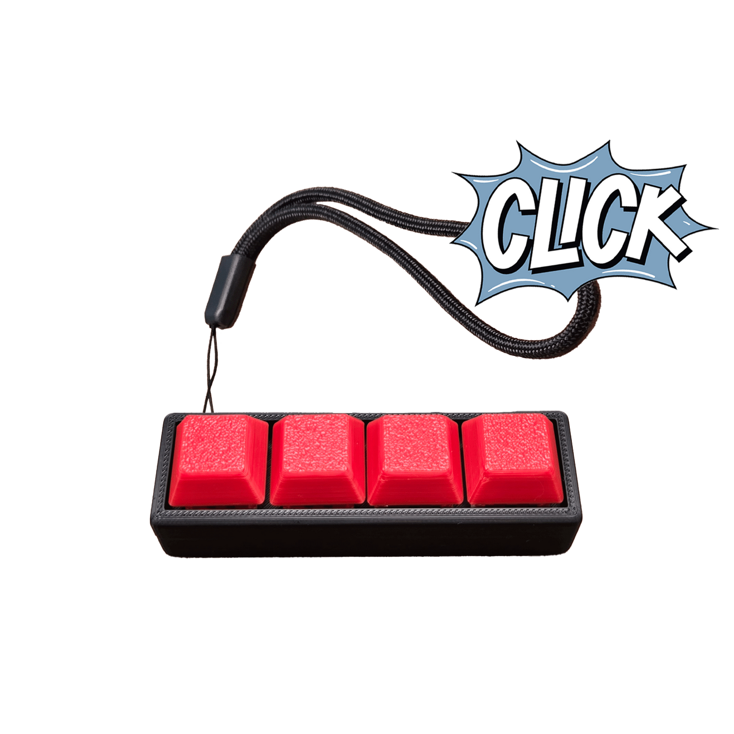Jouet Clicker en forme de 4 touches