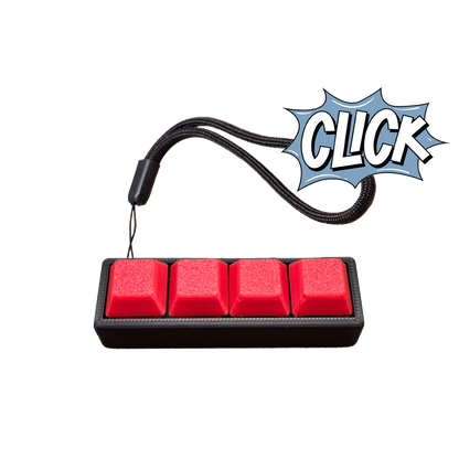 Jouet Clicker en forme de 4 touches