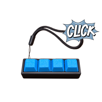 Jouet Clicker en forme de 4 touches