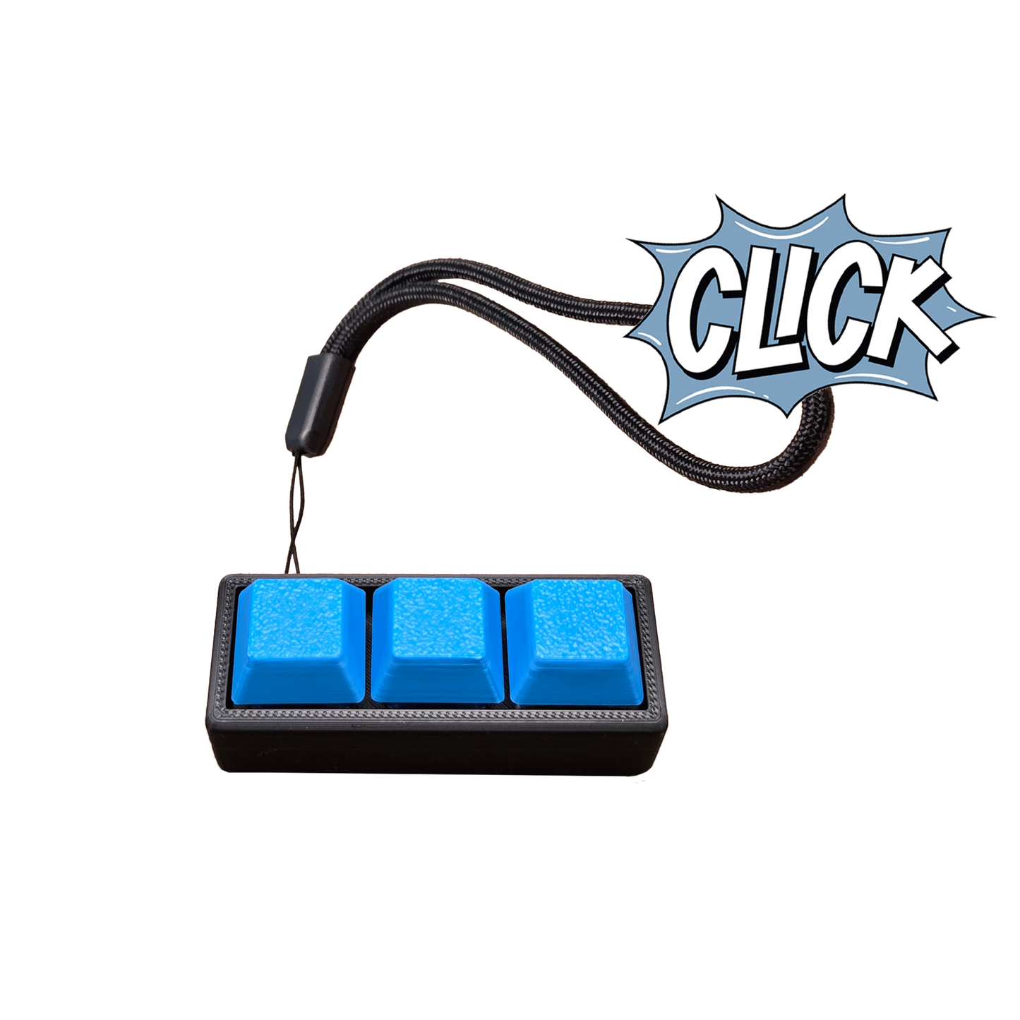 Jouet Clicker en forme de 3 touches