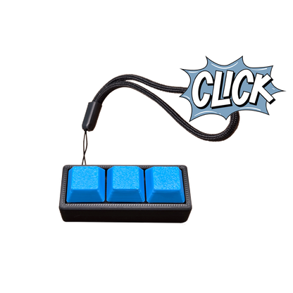 Jouet Clicker en forme de 3 touches