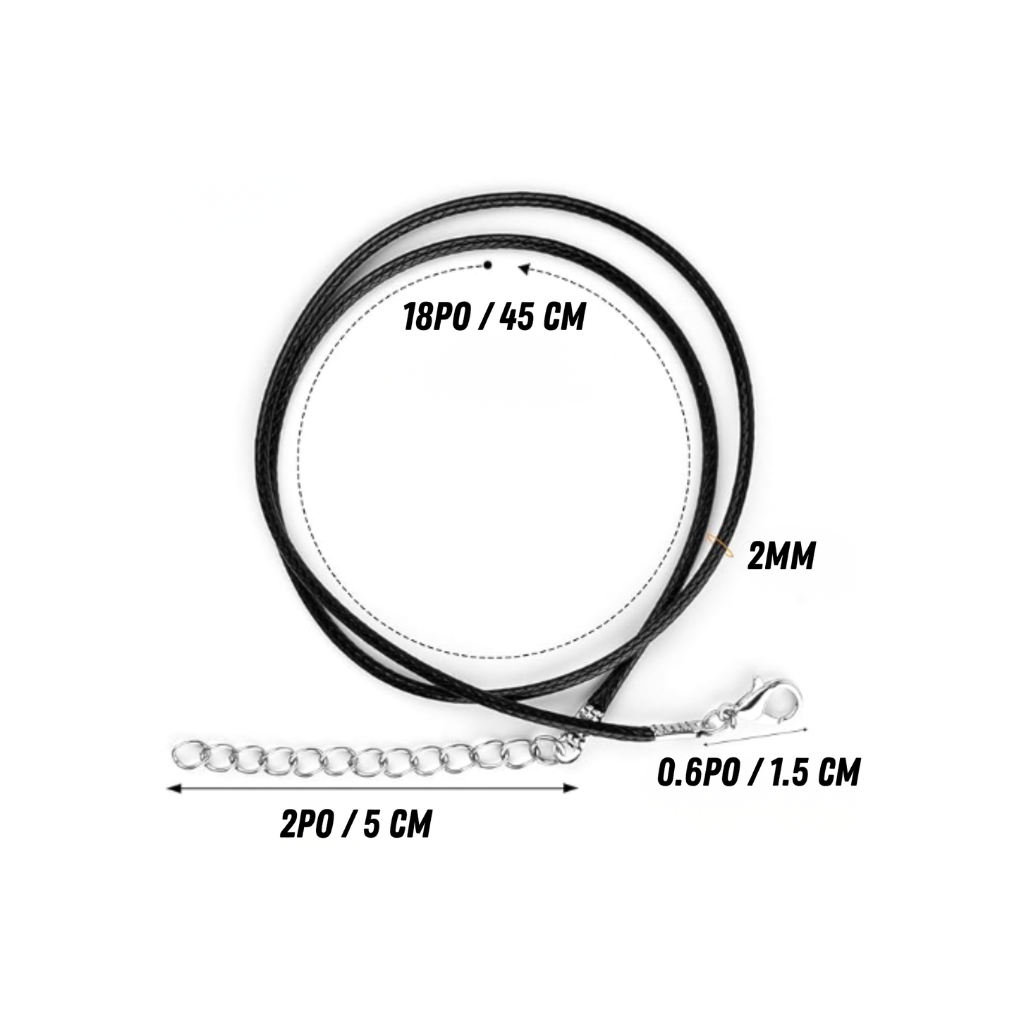 Collier en forme de Cloche Atlantis