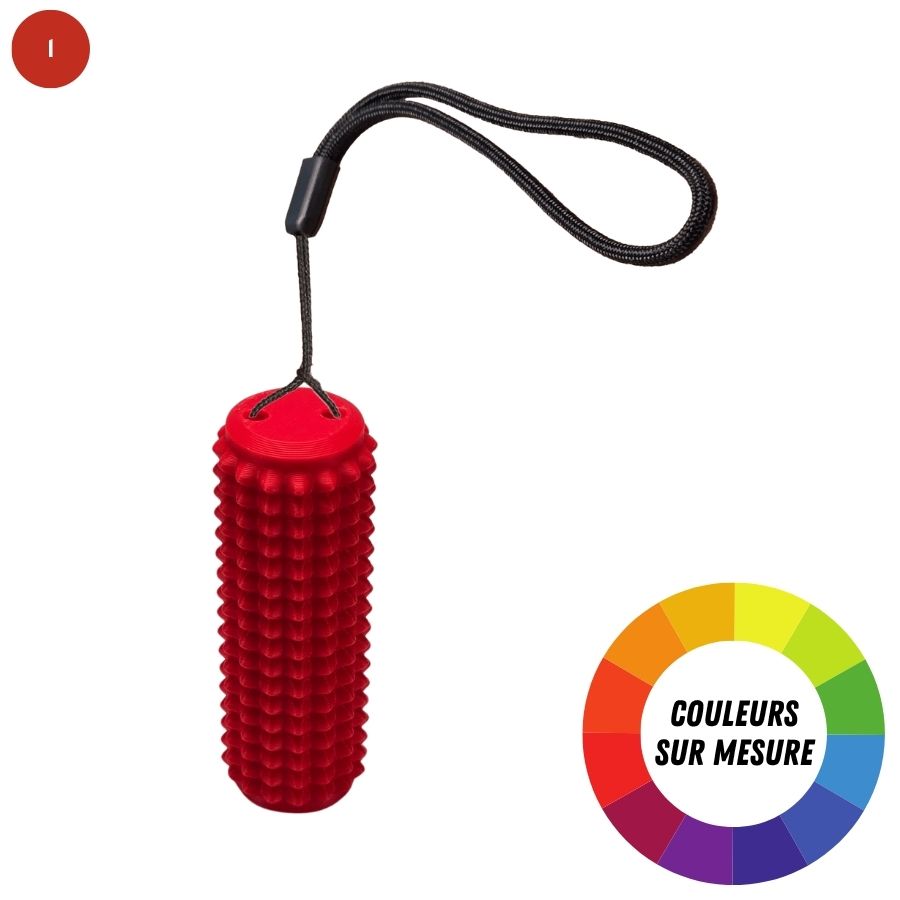 Bâton antistress moyennement piquant à couleurs sur mesure